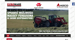 Desktop Screenshot of euromasz.pl